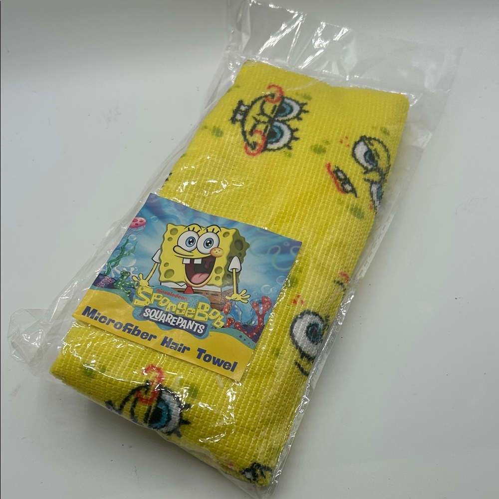 SpongeBob SquarePants Bright Yellow Character Hair Wrap
